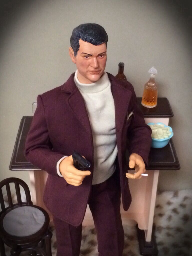 Here he is! Dean Martin as secret agent Matt Helm...